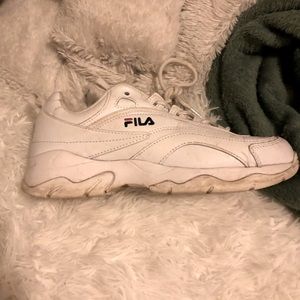 FILA White Chunky Shoe
